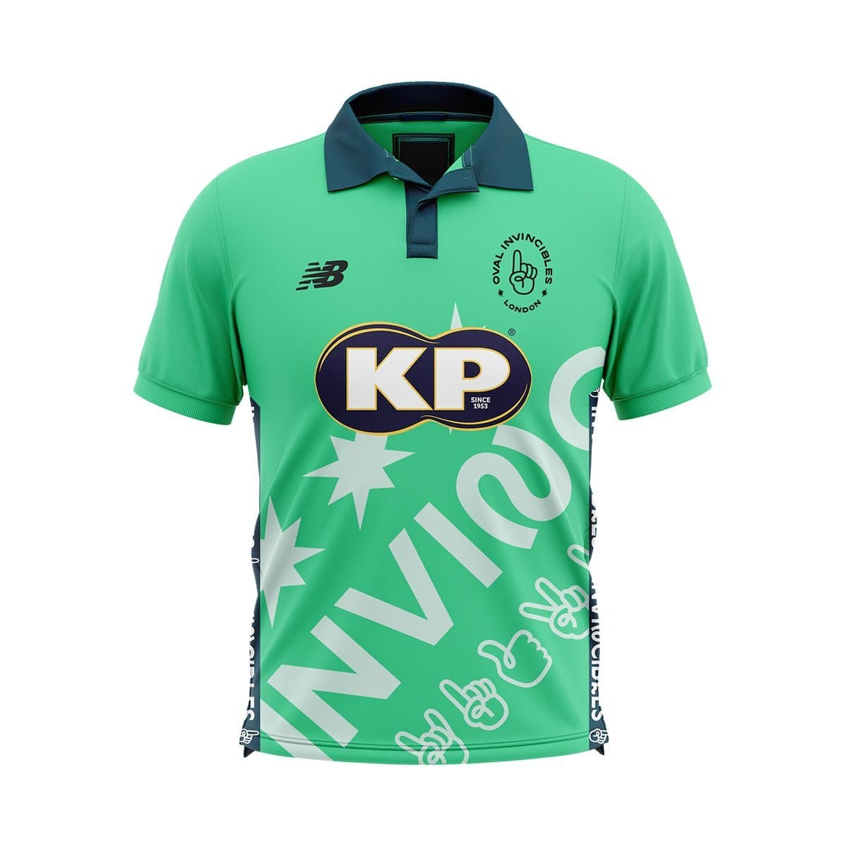 Oval Invincibles Playing Polo Mens Shirt