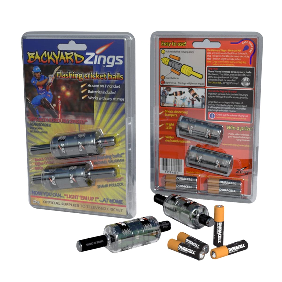 Backyard Zing Flashing Cricket Bails