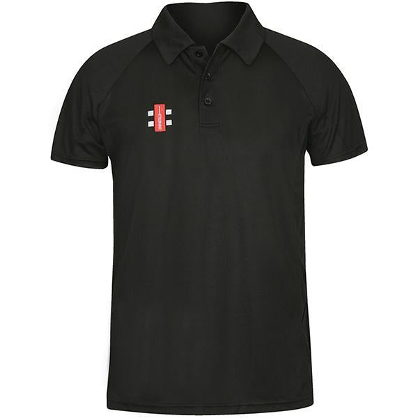 Gray-Nicolls Matrix Junior Polo Shirt Black