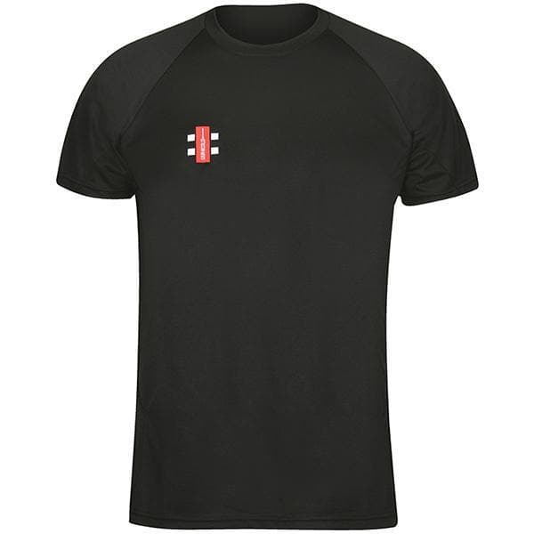 Gray-Nicolls Matrix Short Sleeve Tee Shirt Black