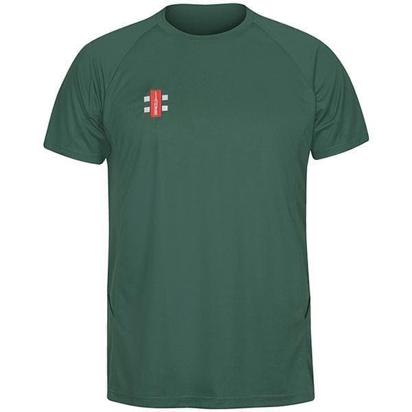 Gray-Nicolls Matrix Short Sleeve Junior Tee Shirt Green