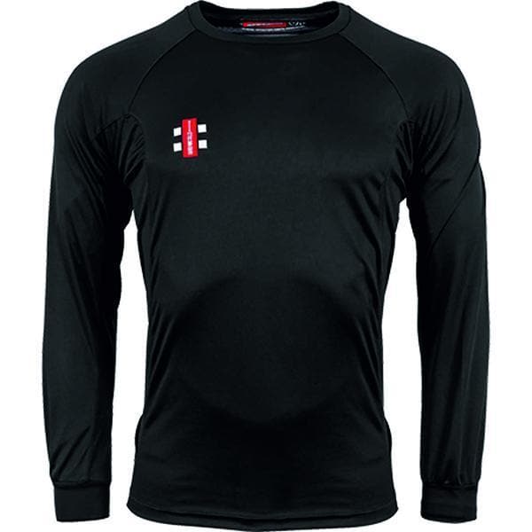 Gray-Nicolls Matrix Long Sleeve Junior Tee Shirt Black