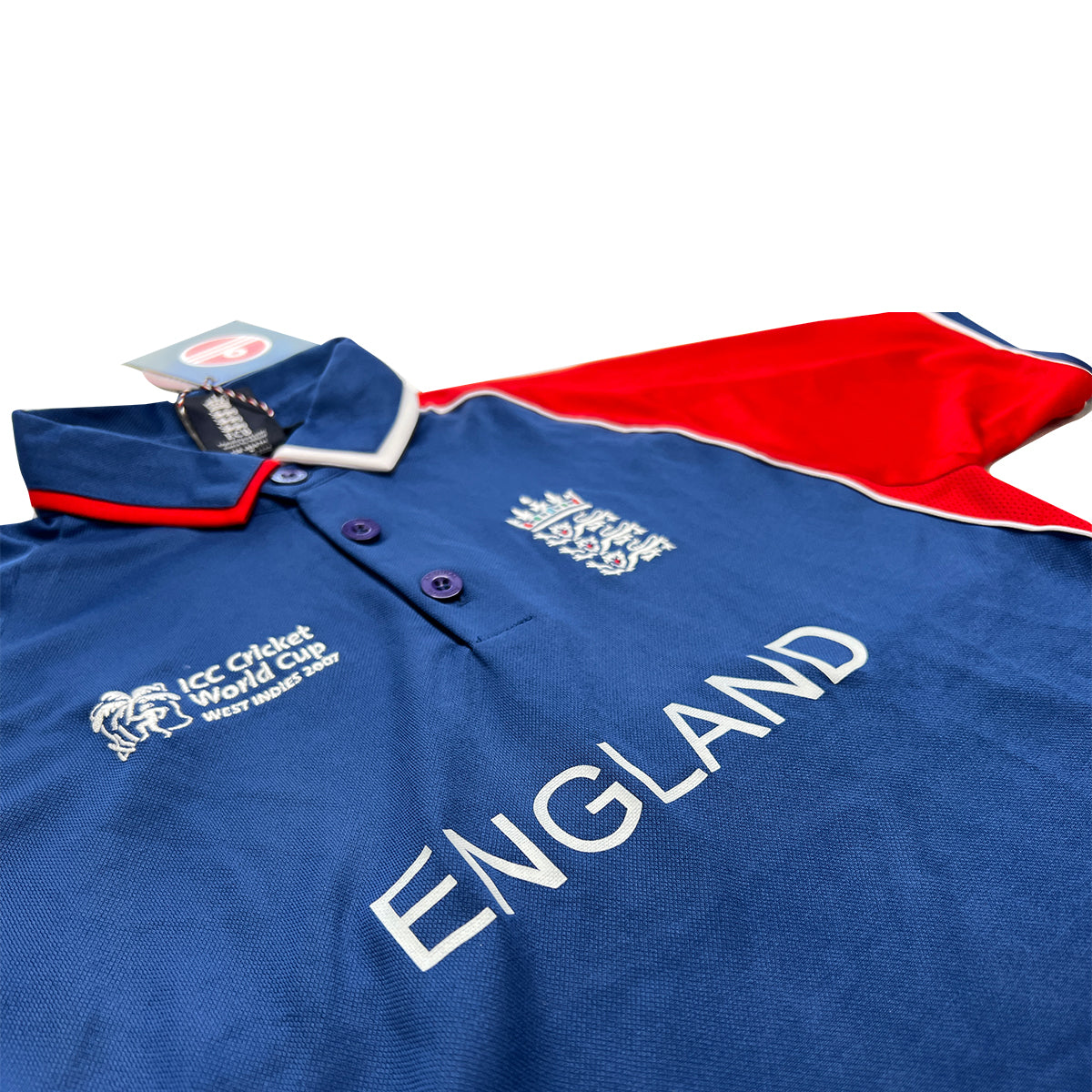 ECB Admiral Vintage WC 2007 ODI Short Sleeve Shirt