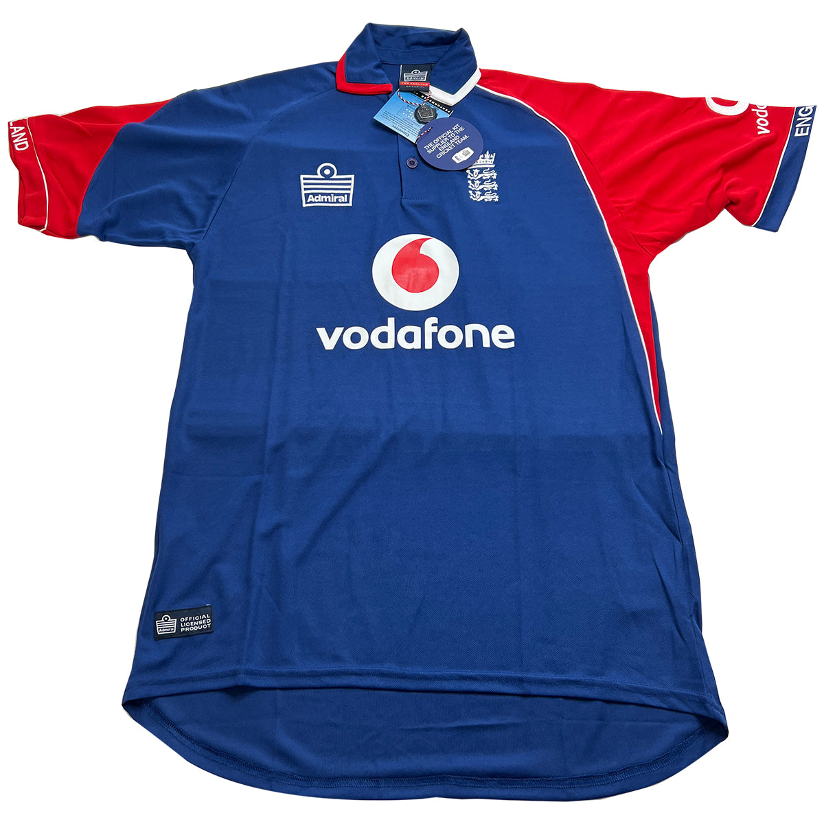 ECB Admiral Vintage ODI Short Sleeve Shirt