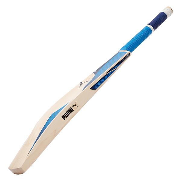 Puma EvoPower SE Blue Junior Cricket Bat Side