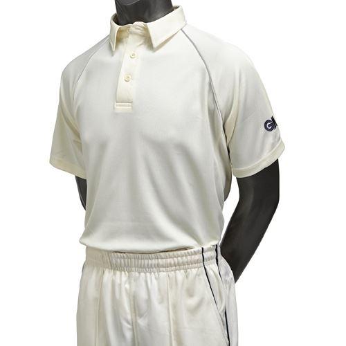 Gunn & Moore Premier Club Short Sleeve Junior Cricket Shirt PLain