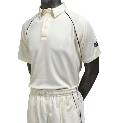 Gunn & Moore Premier Club Short Sleeve Junior Cricket Shirt Main