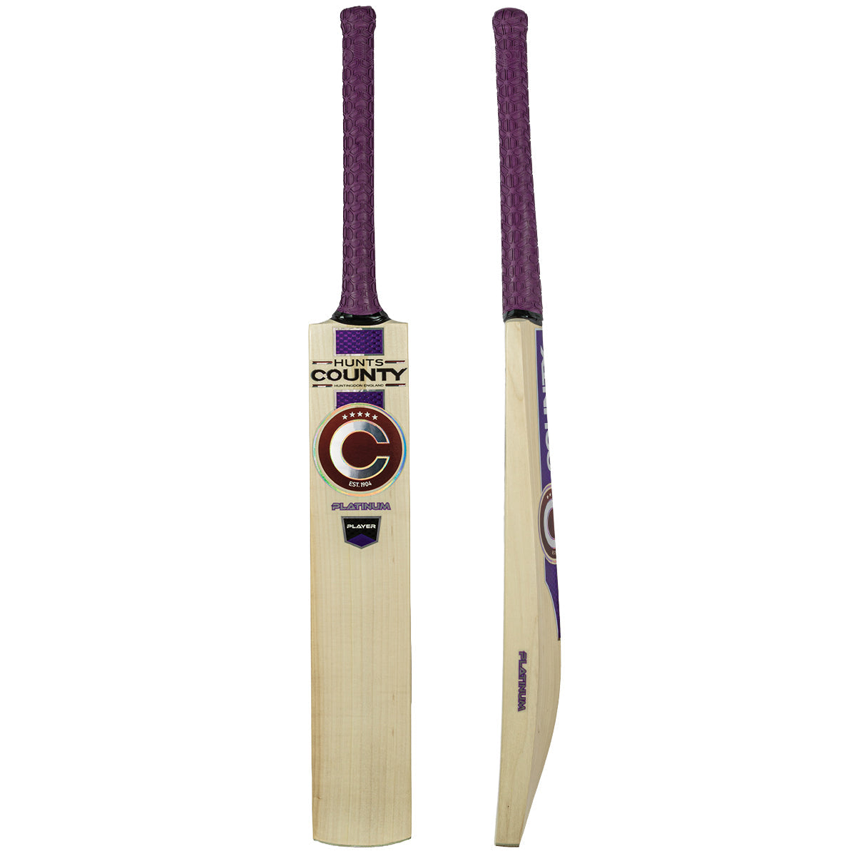 Hunts County Platinum Player Cricket Bat