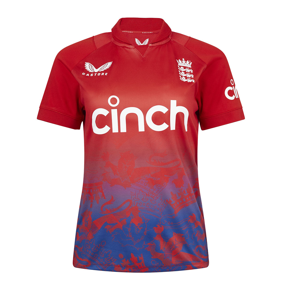 ECB T20 Replica Womens Short Sleeve Shirt