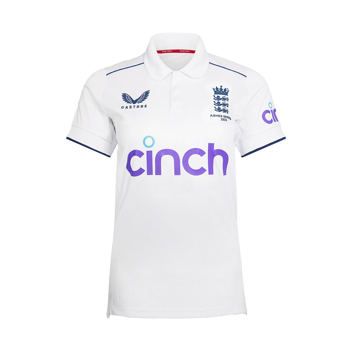 ECB Test Replica Polo Womens Short Sleeve Shirt - 2023