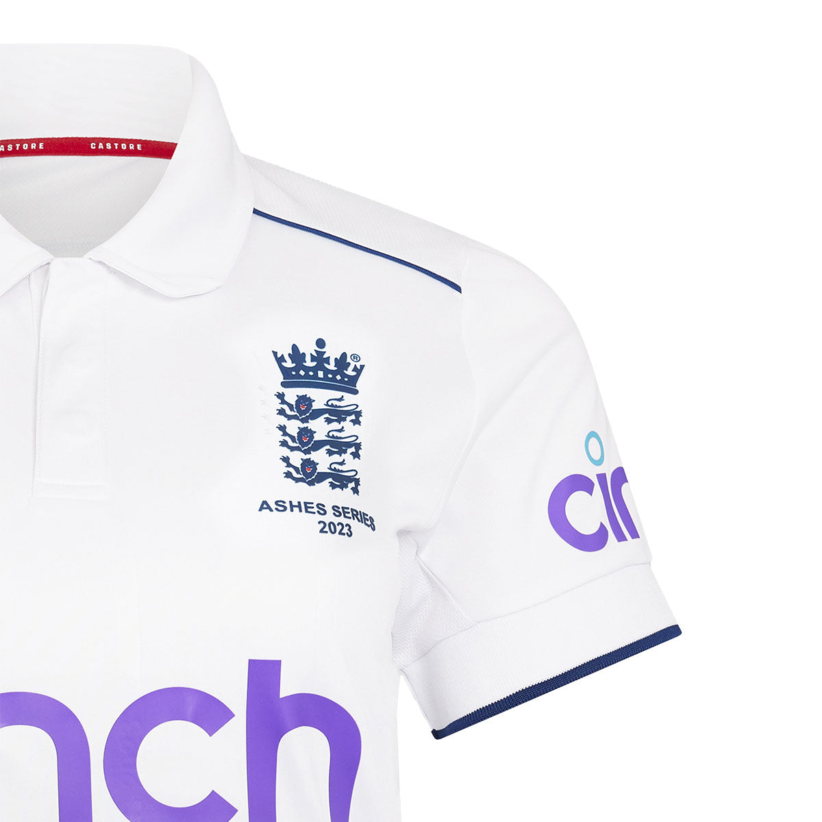 ECB Test Replica Polo Womens Short Sleeve Shirt - 2023