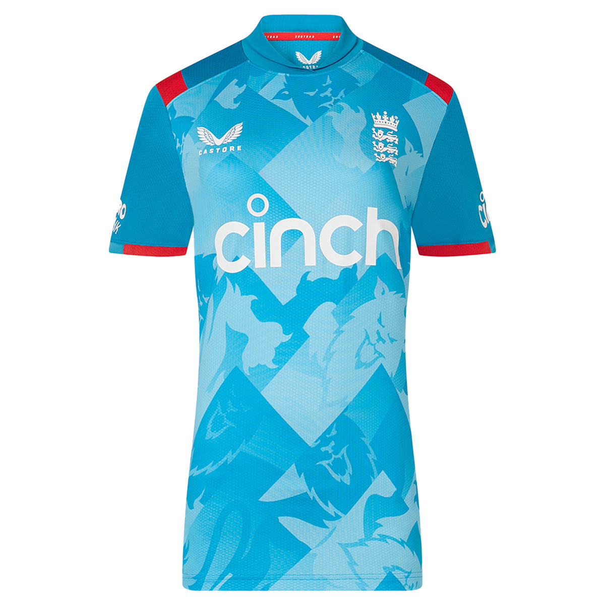 ECB ODI Replica Womens Short Sleeve Shirt - 2024