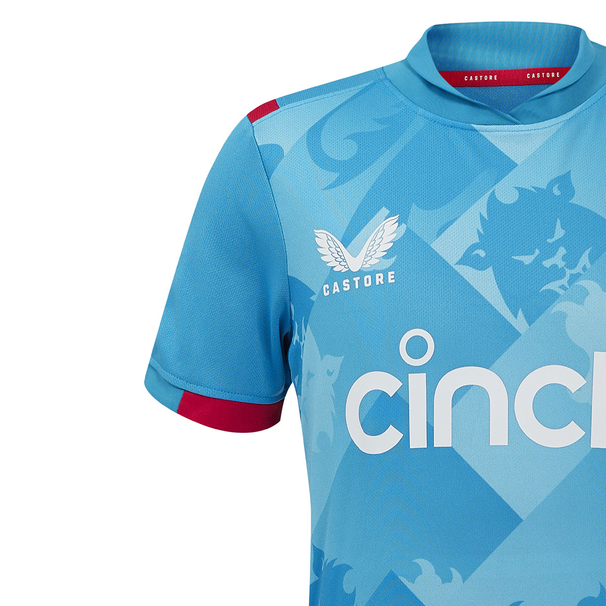 ECB ODI Replica Short Sleeve Junior Shirt - 2024