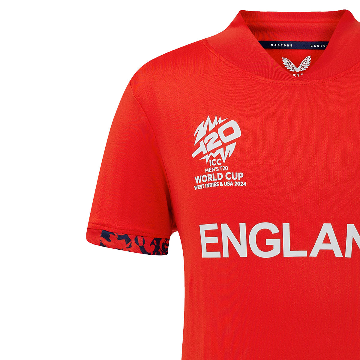 ECB T20 Replica Short Sleeve Junior Shirt - World Cup