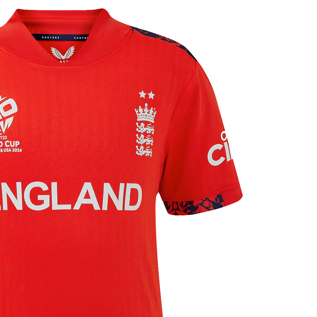 ECB T20 Replica Short Sleeve Junior Shirt - World Cup