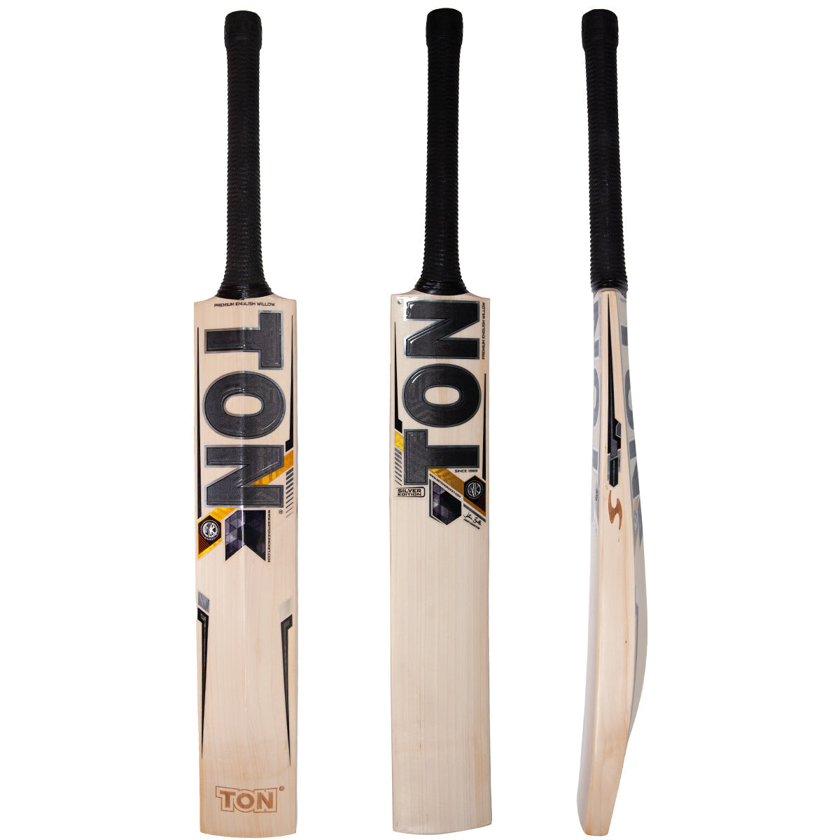 Ton Silver Edition Cricket Bat