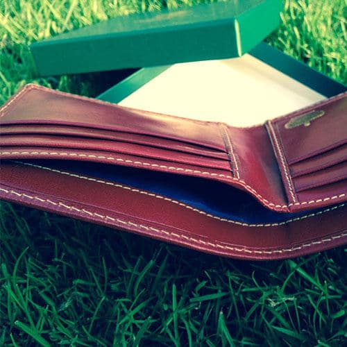 Crown Majestic Italian Leather Wallet