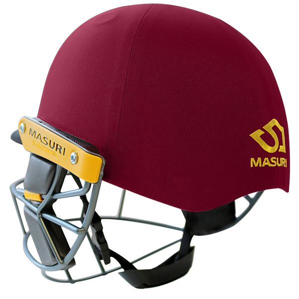 Masuri T-Line Titanium Wicket Keeping Helmet Maroon