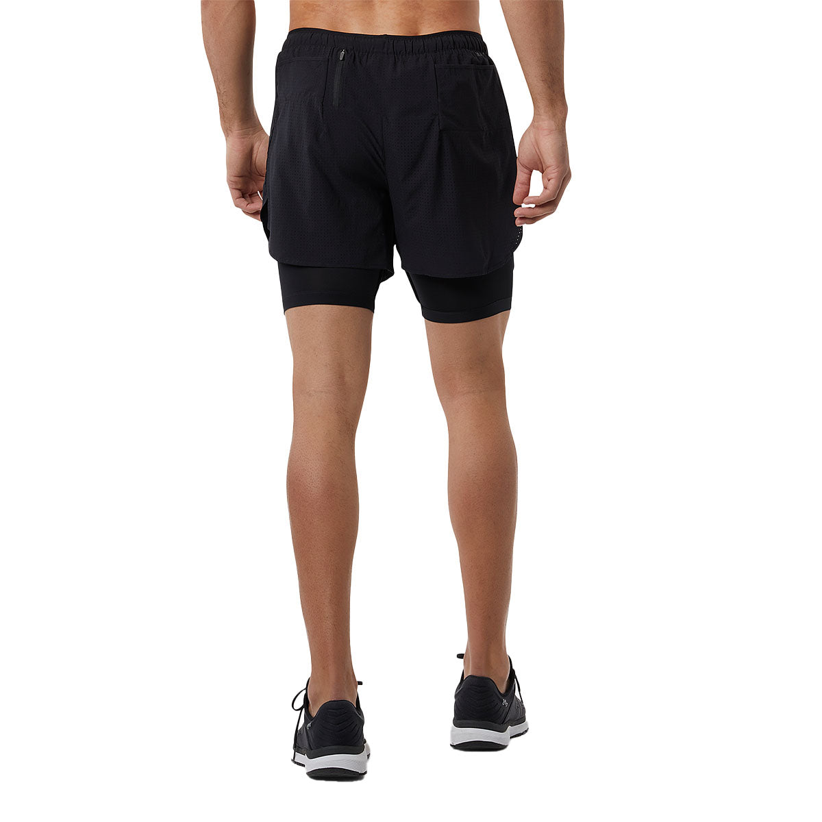 New Balance AQ Speed 5 Inch 2 in 1 Mens Running Short