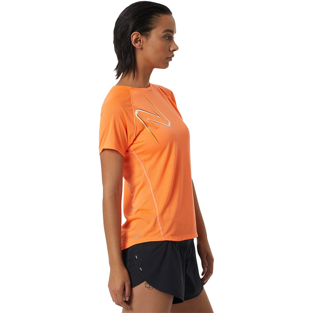 New Balance Graphic Impact SS Womens Running Shirt