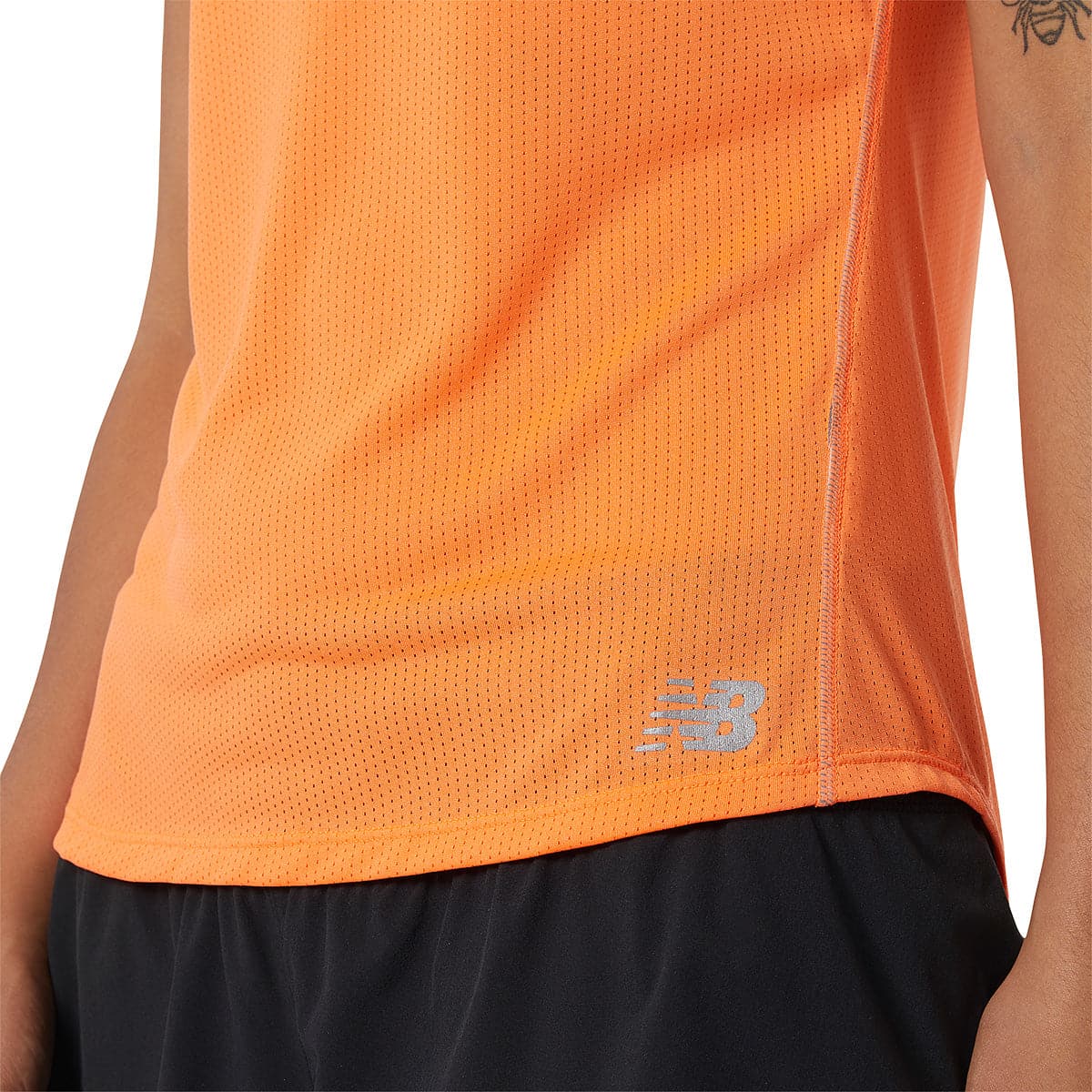 New Balance Graphic Impact SS Womens Running Shirt